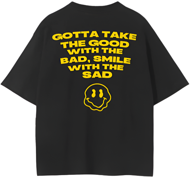 SMILE W THE BAD TEE