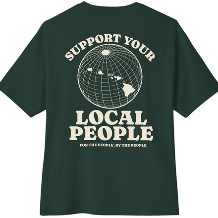 SUPPORT LOCALS TEE