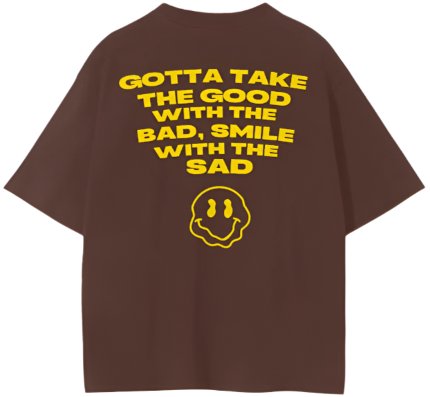 SMILE W THE BAD TEE