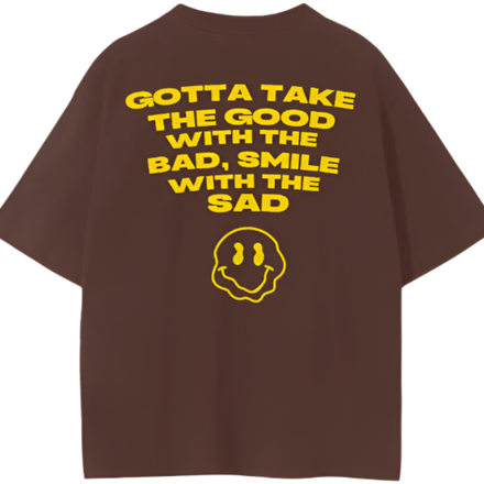 SMILE W THE BAD TEE